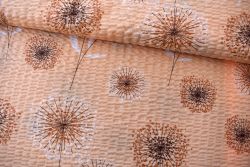   Krepp anyag 100% pamut - beige (pittypang)