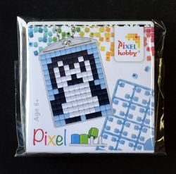   Pixel kulcstart 1 db-os - pingvin